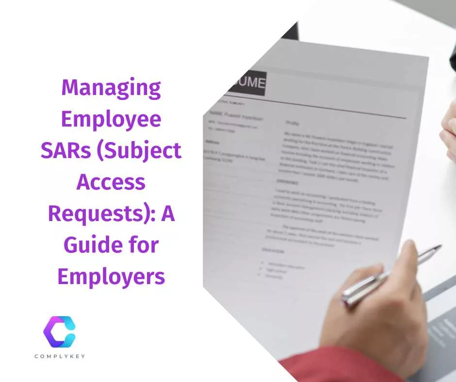 Blog header image - Managing Employee Subject Access Reqeust